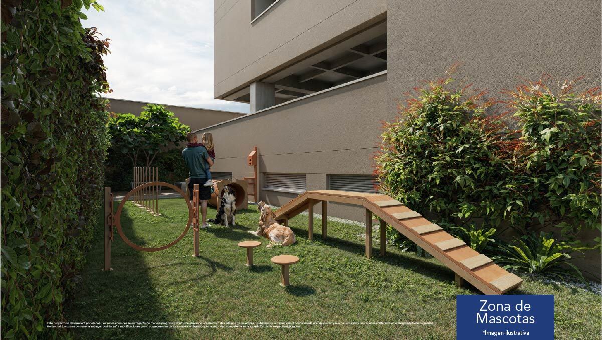 Zona de mascotas